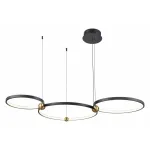 Подвесной светильник Vele Luce Atomo VL7252P03 Цвет арматуры Черный Цвет плафонов Черно-белый от ImperiumLoft