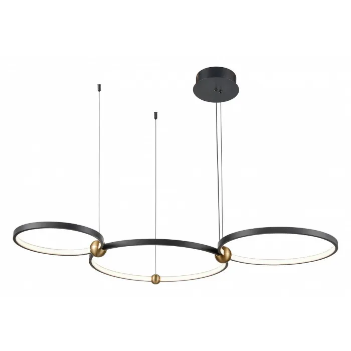 Подвесной светильник Vele Luce Atomo VL7252P03 Цвет арматуры Черный Цвет плафонов Черно-белый от ImperiumLoft