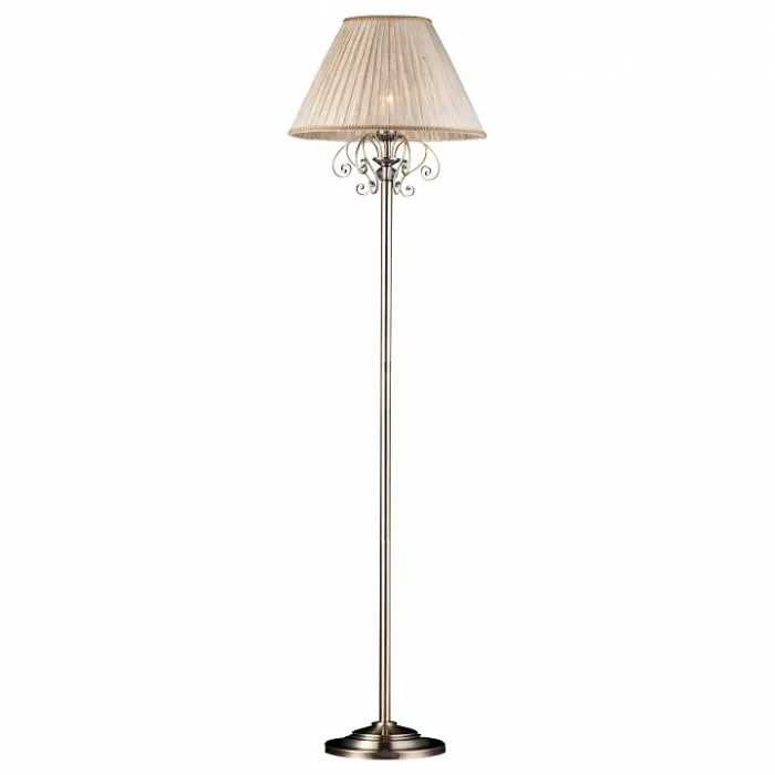 Торшер Arte Lamp Charm A2083PN-1AB Цвет арматуры бронза Цвет плафонов кремовый от ImperiumLoft