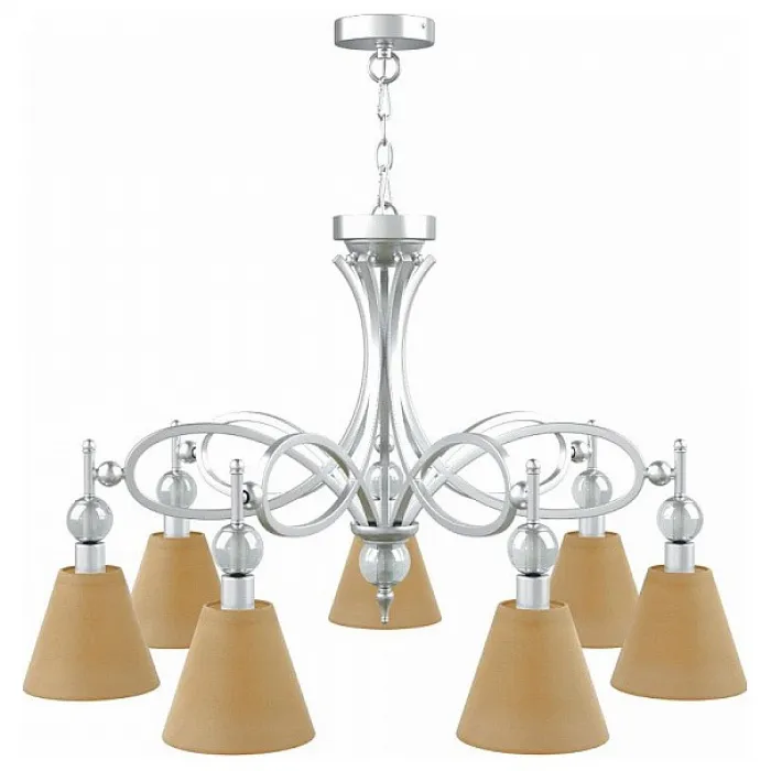 Подвесная люстра Lamp4You Eclectic 16 M2-07-CR-LMP-O-23 Цвет арматуры хром Цвет плафонов желтый от ImperiumLoft
