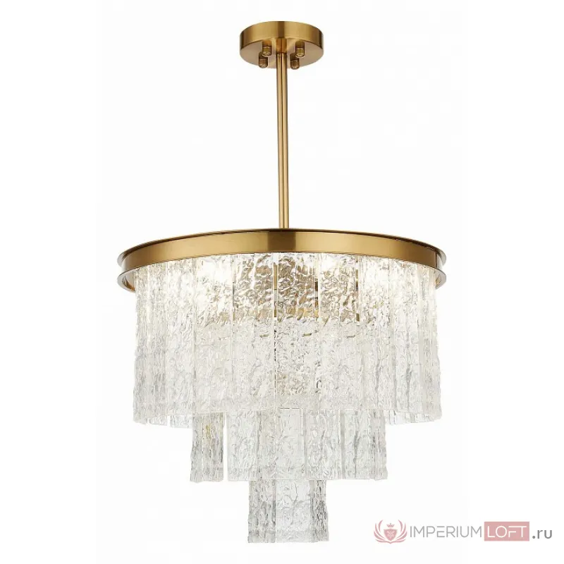 Люстра на штанге ST-Luce Corsia SL1230.302.06 Цвет арматуры Желтый Цвет плафонов Неокрашенный от ImperiumLoft