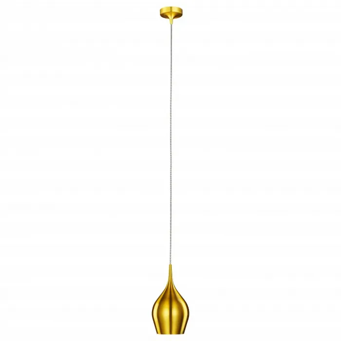 Подвесной светильник Arte Lamp Vabrant A6412SP-1GO Цвет арматуры золото Цвет плафонов золото от ImperiumLoft