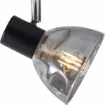 Спот TopLight Maralyn TL1234Y-02BL Цвет арматуры черный Цвет плафонов серый