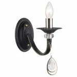 Бра Arte Lamp Dallas A8540AP-1BK Цвет арматуры золото Цвет плафонов прозрачный