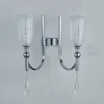 Бра Newport 4800 4802/A chrome Цвет арматуры золото Цвет плафонов белый от ImperiumLoft