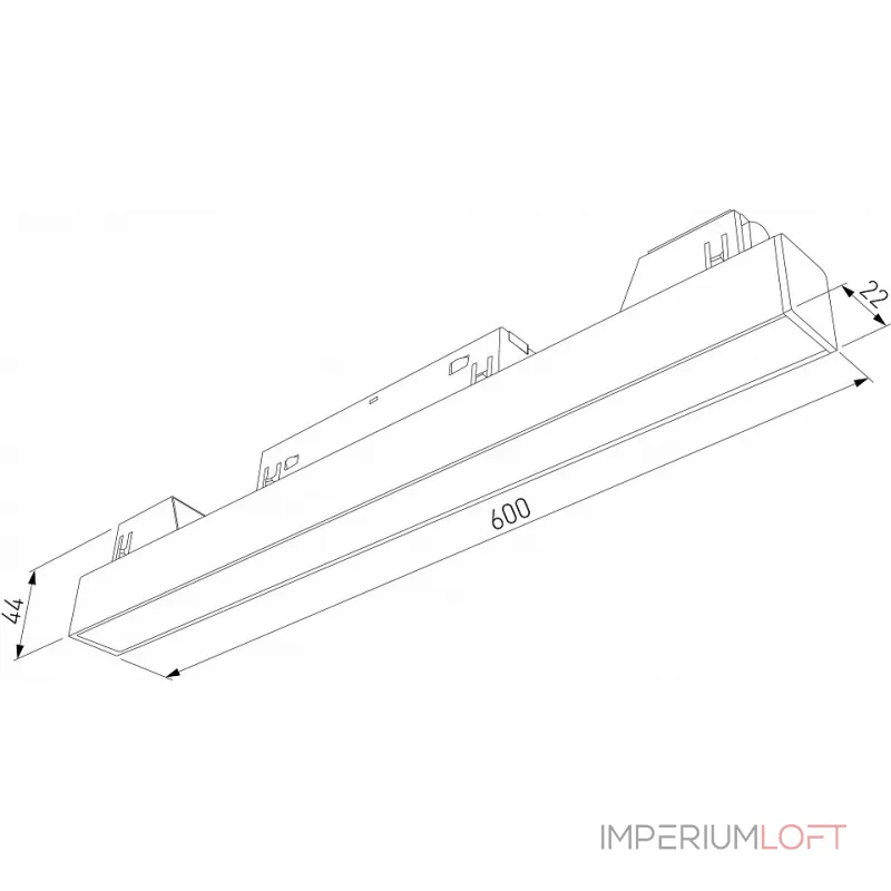 Встраиваемый светильник Elektrostandard Slim Magnetic 85077/01
