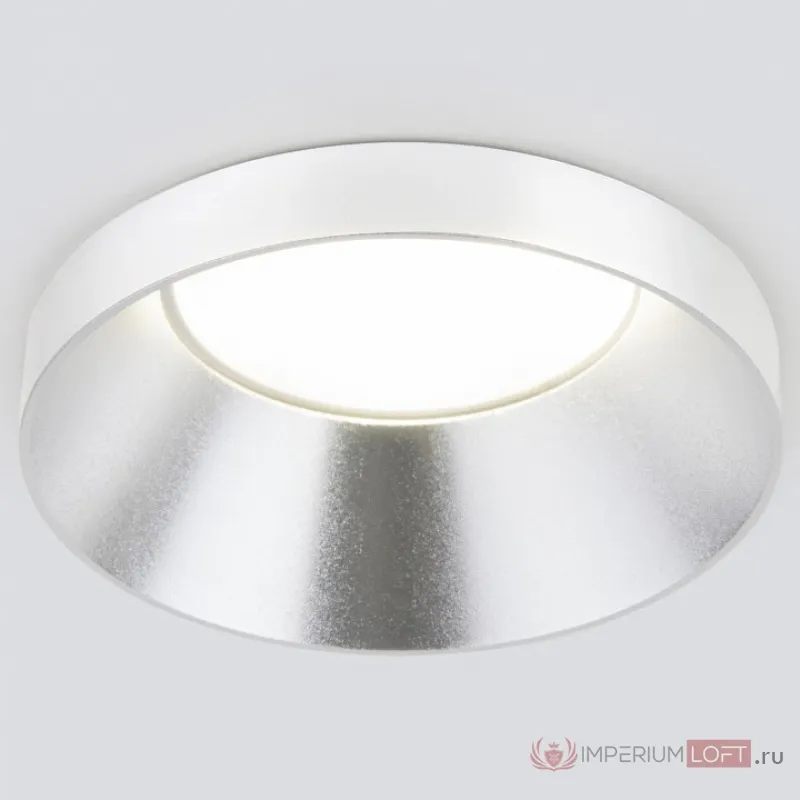 Встраиваемый светильник Elektrostandard 111 MR16 a053335 Цвет арматуры серебро от ImperiumLoft
