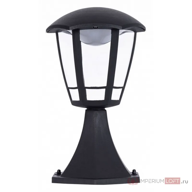 Наземный низкий светильник Arte Lamp Enif A6064FN-1BK Цвет арматуры Черный Цвет плафонов Черный от ImperiumLoft