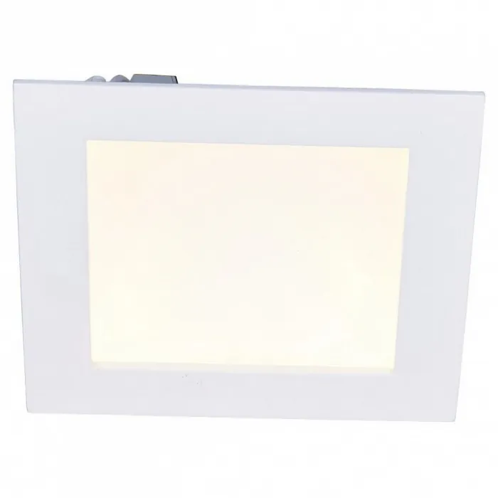 Встраиваемый светильник Arte Lamp Riflessione A7416PL-1WH Цвет арматуры белый Цвет плафонов белый от ImperiumLoft