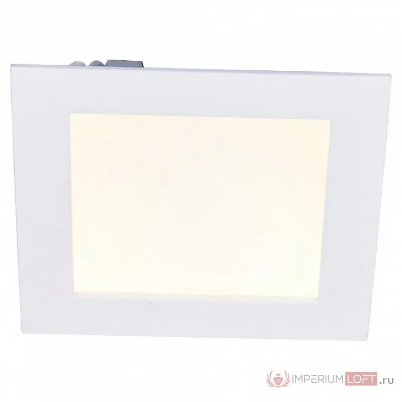 Встраиваемый светильник Arte Lamp Riflessione A7416PL-1WH Цвет арматуры белый Цвет плафонов белый от ImperiumLoft