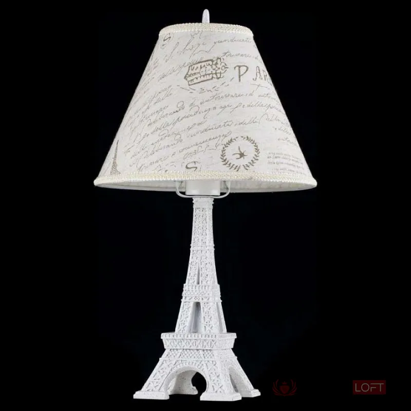 Настольная лампа декоративная Maytoni Paris ARM402-22-W Цвет арматуры белый Цвет плафонов кремовый от ImperiumLoft