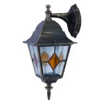 Светильник на штанге Arte Lamp Berlin A1012AL-1BN Цвет арматуры золото Цвет плафонов разноцветный
