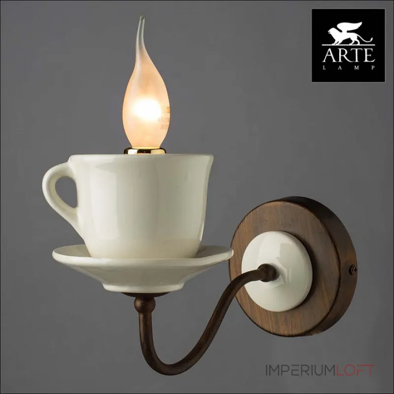 Светильник на штанге Arte Lamp Servizio A6483AP-1WH Цвет арматуры разноцветный Цвет плафонов зеленый