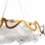 Подвесная люстра Stilfort Sweet 2130/03/10P Цвет плафонов прозрачный Цвет арматуры золото