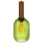 Подвесной светильник Loft it Iris 2072-A+BR Цвет арматуры медь Цвет плафонов зеленый от ImperiumLoft