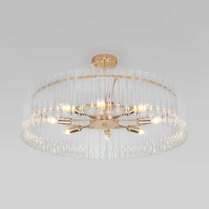 Люстра на штанге Bogate's Flamel 373/8 Smart золото от ImperiumLoft