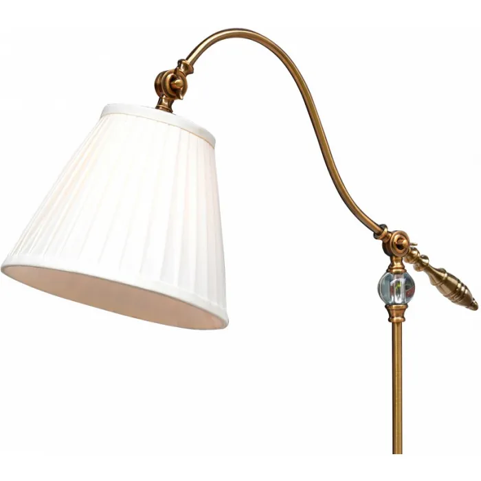 Торшер Arte Lamp Seville A1509PN-1PB Цвет арматуры медь Цвет плафонов белый от ImperiumLoft