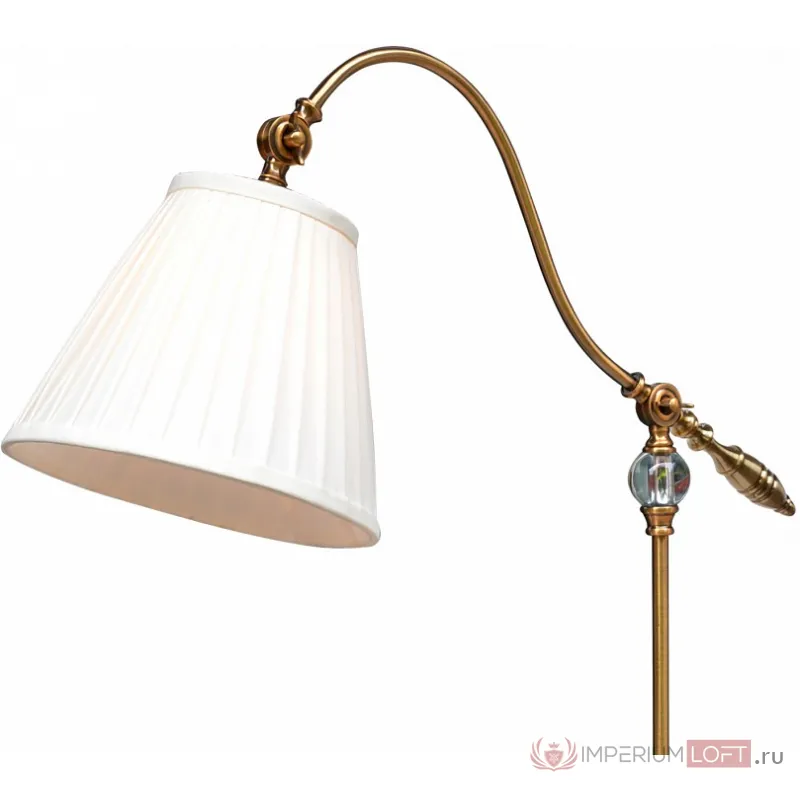 Торшер Arte Lamp Seville A1509PN-1PB Цвет арматуры медь Цвет плафонов белый от ImperiumLoft