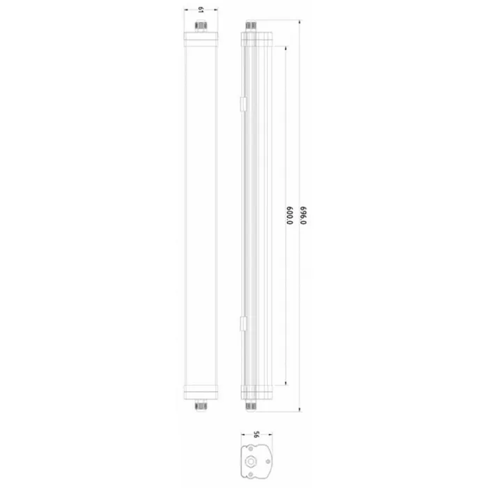 Накладной светильник Deko-Light Tri Proof 730419 Цвет арматуры белый от ImperiumLoft