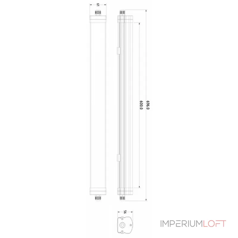 Накладной светильник Deko-Light Tri Proof 730419 Цвет арматуры белый
