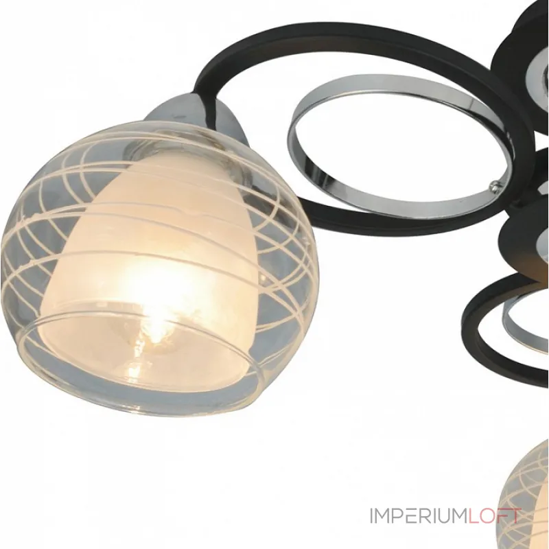 Потолочная люстра Arte Lamp Ginevra A1604PL-3BK 