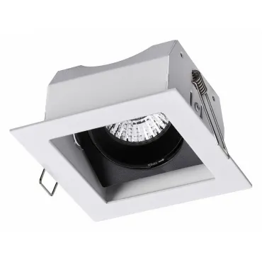 Встраиваемый светильник Novotech Gesso 370712 Цвет арматуры черно-белый