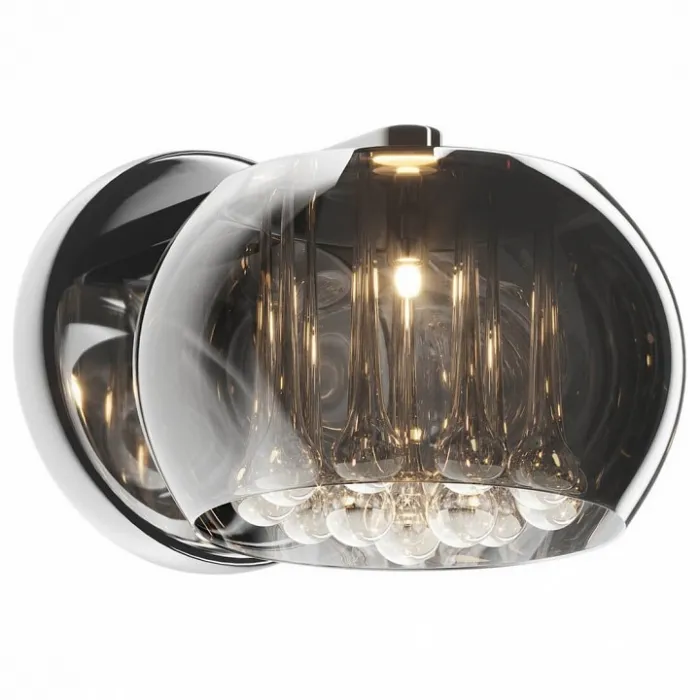 Бра Zumaline Crystal W0076-01D-F4FZ Цвет плафонов серый Цвет арматуры хром от ImperiumLoft