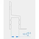 Профиль накладной  Deko-Light ET-03-10 975485 Цвет арматуры белый