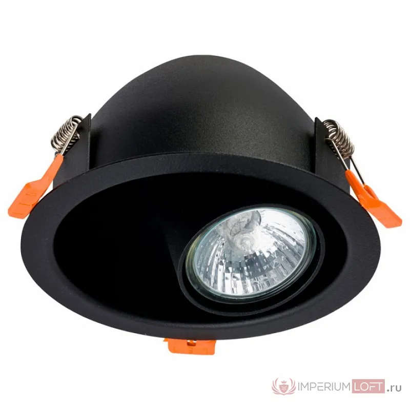 Встраиваемый светильник Nowodvorski Dot 8826, N8826 Цвет арматуры черный Цвет плафонов прозрачный от ImperiumLoft