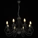 Подвесная люстра DeMarkt City Карбон 697010408 от ImperiumLoft