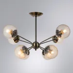 Люстра на штанге Arte Lamp Meissa A4164PL-8AB Цвет арматуры Коричневый Цвет плафонов Неокрашенный от ImperiumLoft