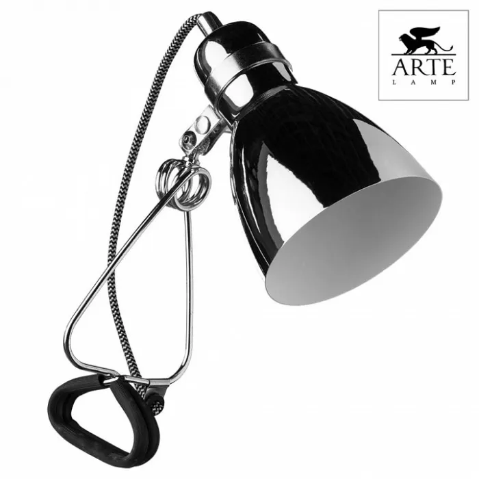 Настольная лампа декоративная Arte Lamp Dorm A1409LT-1CC Цвет арматуры хром Цвет плафонов хром от ImperiumLoft
