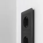 Рамка на 3 поста Werkel Acrylic черный W0032708 от ImperiumLoft