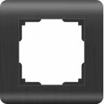 Рамка на 1 пост Werkel графит W0012104