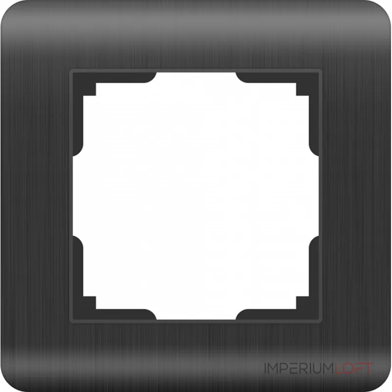Рамка на 1 пост Werkel графит W0012104