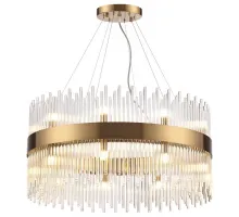 Подвесная люстра Odeon Light Focco 4722/18 Цвет плафонов прозрачный Цвет арматуры бронза