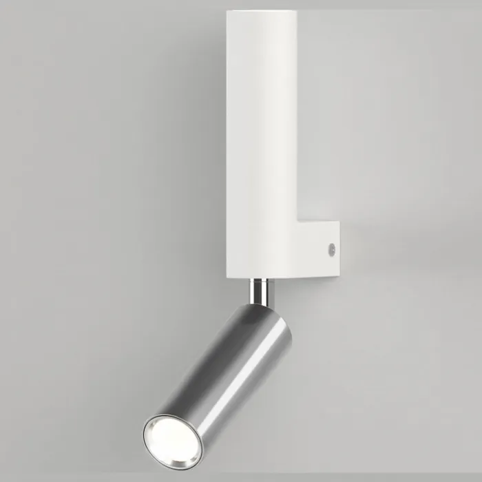 Бра с подсветкой Eurosvet Pitch 40020/1 LED белый/хром от ImperiumLoft