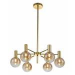 Люстра на штанге Indigo Collana 13015/6R Gold от ImperiumLoft