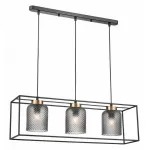 Подвесной светильник Vele Luce Morrison VL5472P03 Цвет арматуры золото Цвет плафонов серый от ImperiumLoft