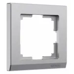 Рамка на 1 пост Werkel Stark серебряный матовый W0011865