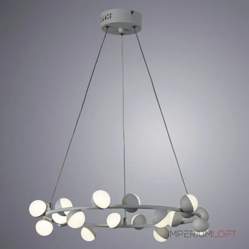 Подвесная люстра Arte Lamp Dexter A3619SP-18WH Подвесная люстра Arte Lamp Dexter A3619SP-18WH
