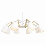 Подвесная люстра Arte Lamp Pinocchio A5700LM-8WH Цвет арматуры белый Цвет плафонов белый от ImperiumLoft