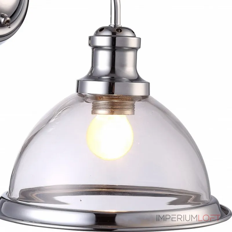 Бра Arte Lamp Oglio A9273AP-1CC Цвет арматуры хром Цвет плафонов хром Бра Arte Lamp Oglio A9273AP-1CC Цвет арматуры хром Цвет плафонов хром