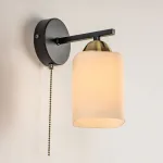 Бра Citilux Генри CL130415 Цвет арматуры черный Цвет плафонов белый