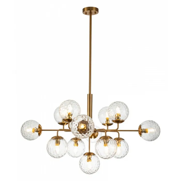 Люстра на штанге Indigo Cocoon 11008/13P Brass от ImperiumLoft