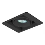 Встраиваемый светильник Donolux DL18615 DL18615/01WW-SQ Shiny black/Black от ImperiumLoft