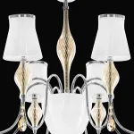 Подвесная люстра Lightstar Escica 806080 Цвет арматуры янтарный Цвет плафонов янтарный от ImperiumLoft