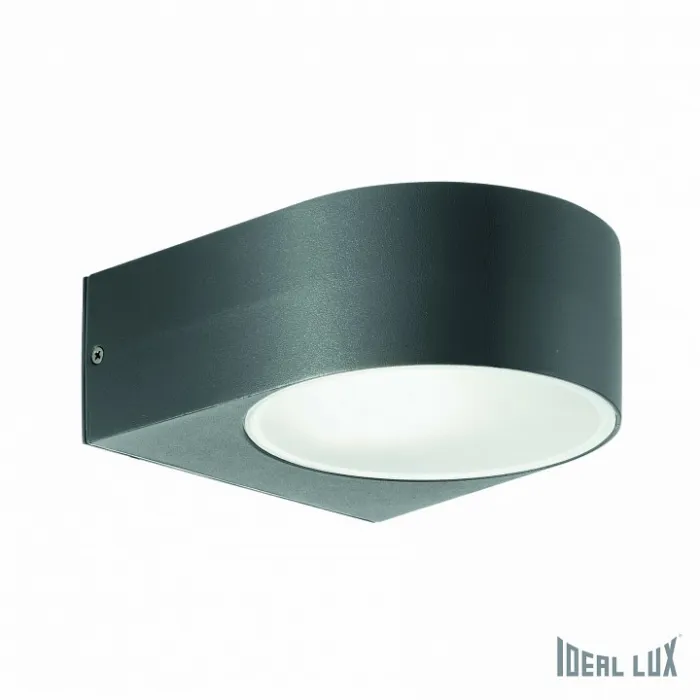 Накладной светильник Ideal Lux IKO IKO AP1 ANTRACITE Цвет арматуры черный Цвет плафонов черный от ImperiumLoft