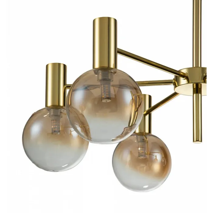Люстра на штанге Indigo Collana 13015/6R Gold от ImperiumLoft