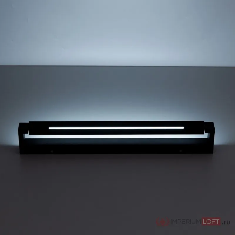 Подсветка для зеркала Citilux Визор CL708261N Цвет арматуры черный Цвет плафонов белый от ImperiumLoft